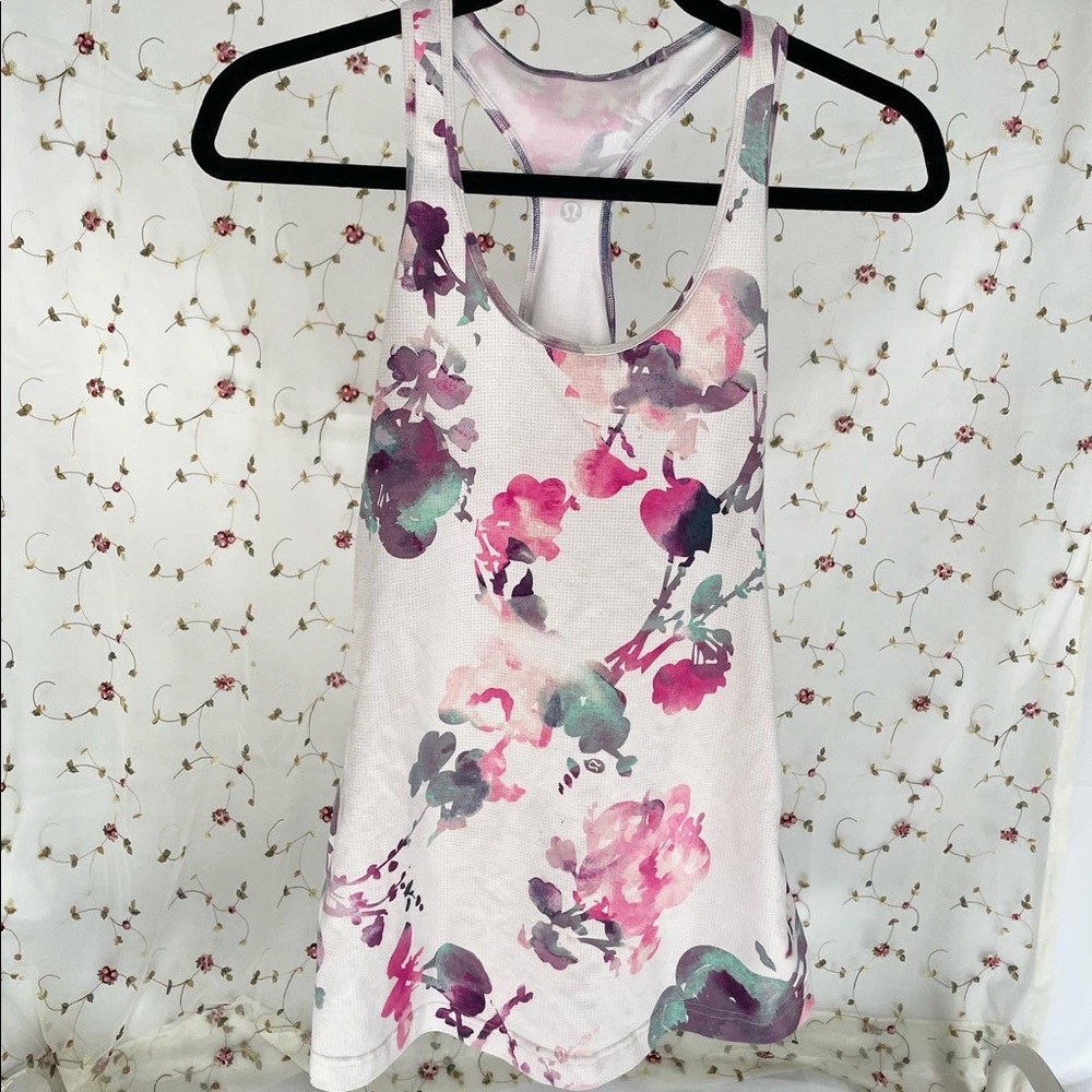 Lululemon Floral Tank
